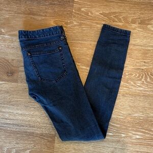 FP Free People Y2K vintage Dark Blue Denim skinny Jeans size w 28